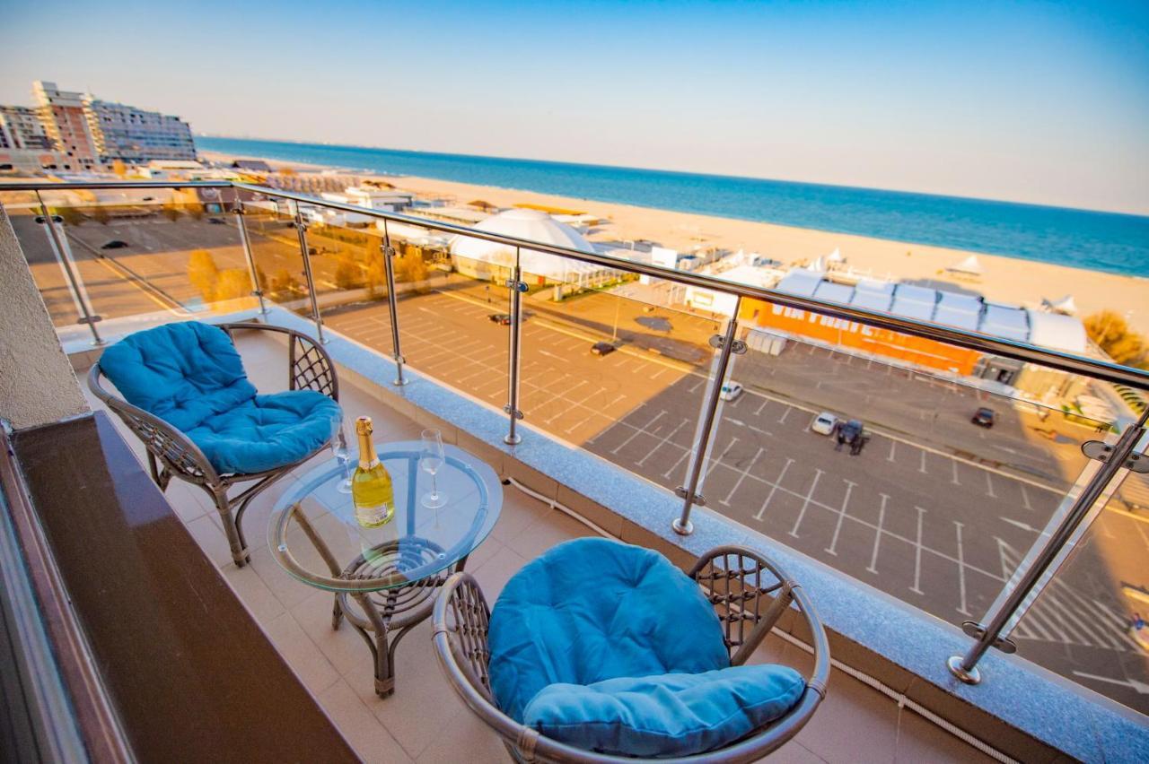 Summerland Luxury Velvet Front Sea View Apartment Mamaia Luaran gambar