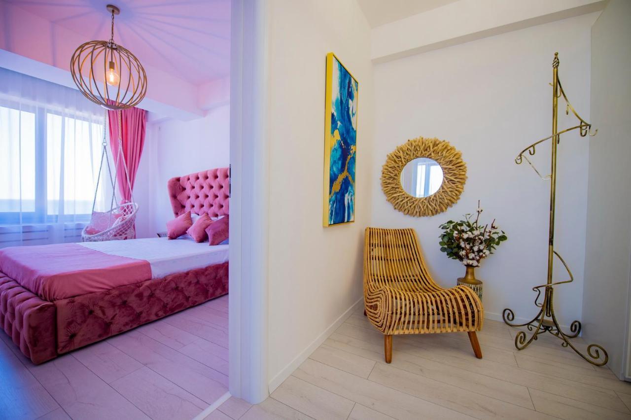 Summerland Luxury Velvet Front Sea View Apartment Mamaia Luaran gambar