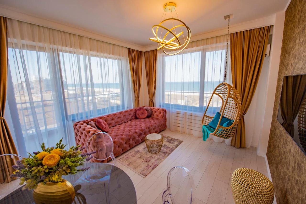 Summerland Luxury Velvet Front Sea View Apartment Mamaia Luaran gambar