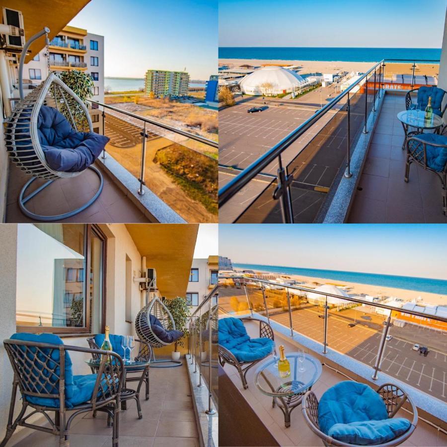 Summerland Luxury Velvet Front Sea View Apartment Mamaia Luaran gambar